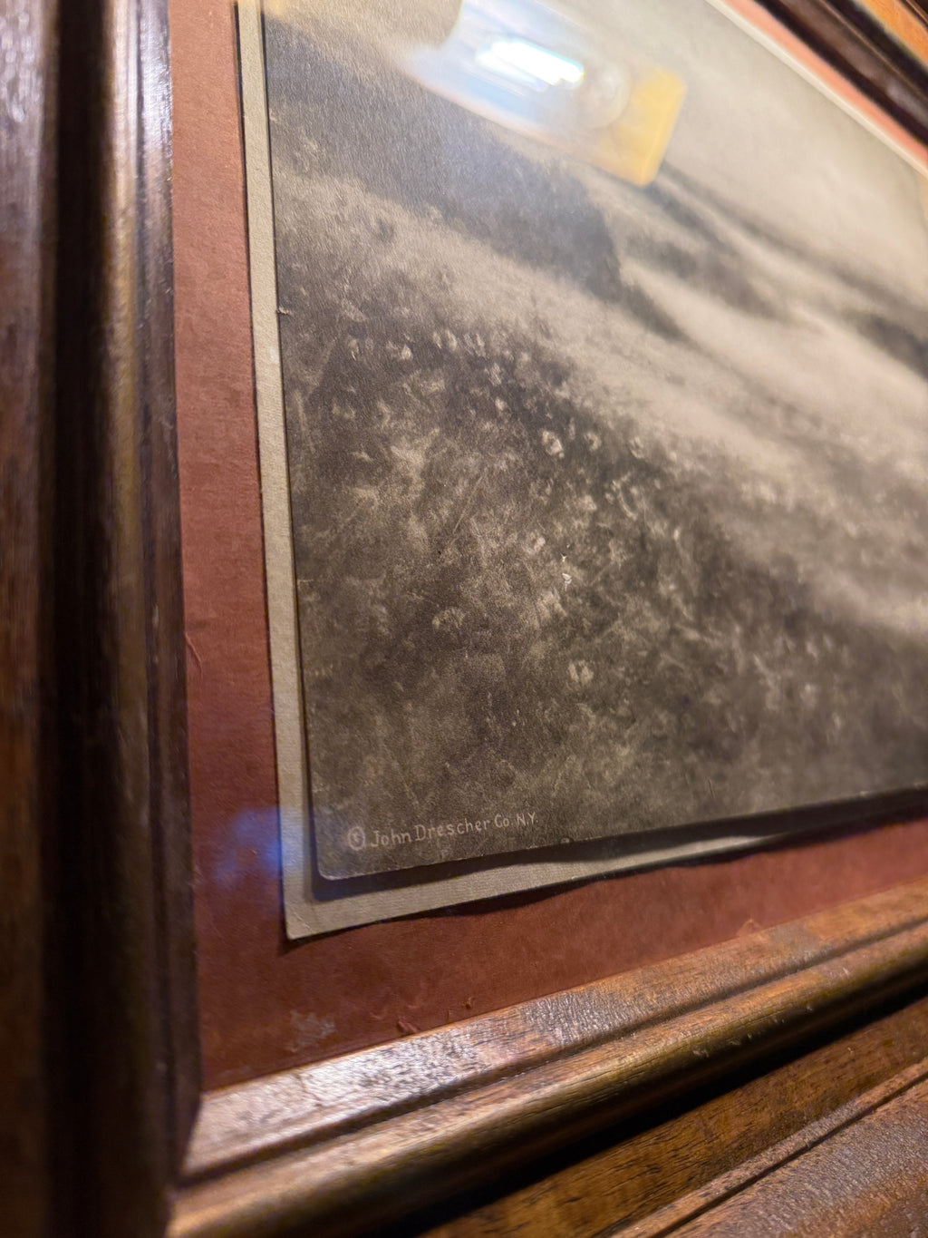 H. F. Mangold for John Drescher Co., New York – Tonalist Landscape Photogravure, c. 1908–1918