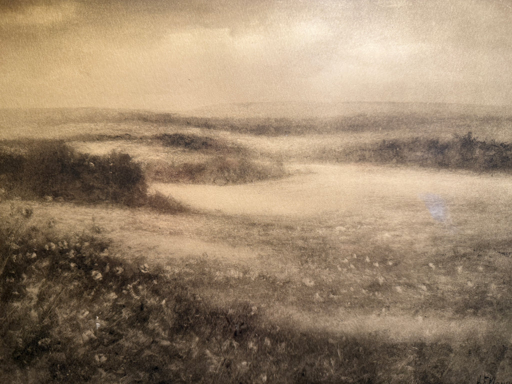 H. F. Mangold for John Drescher Co., New York – Tonalist Landscape Photogravure, c. 1908–1918