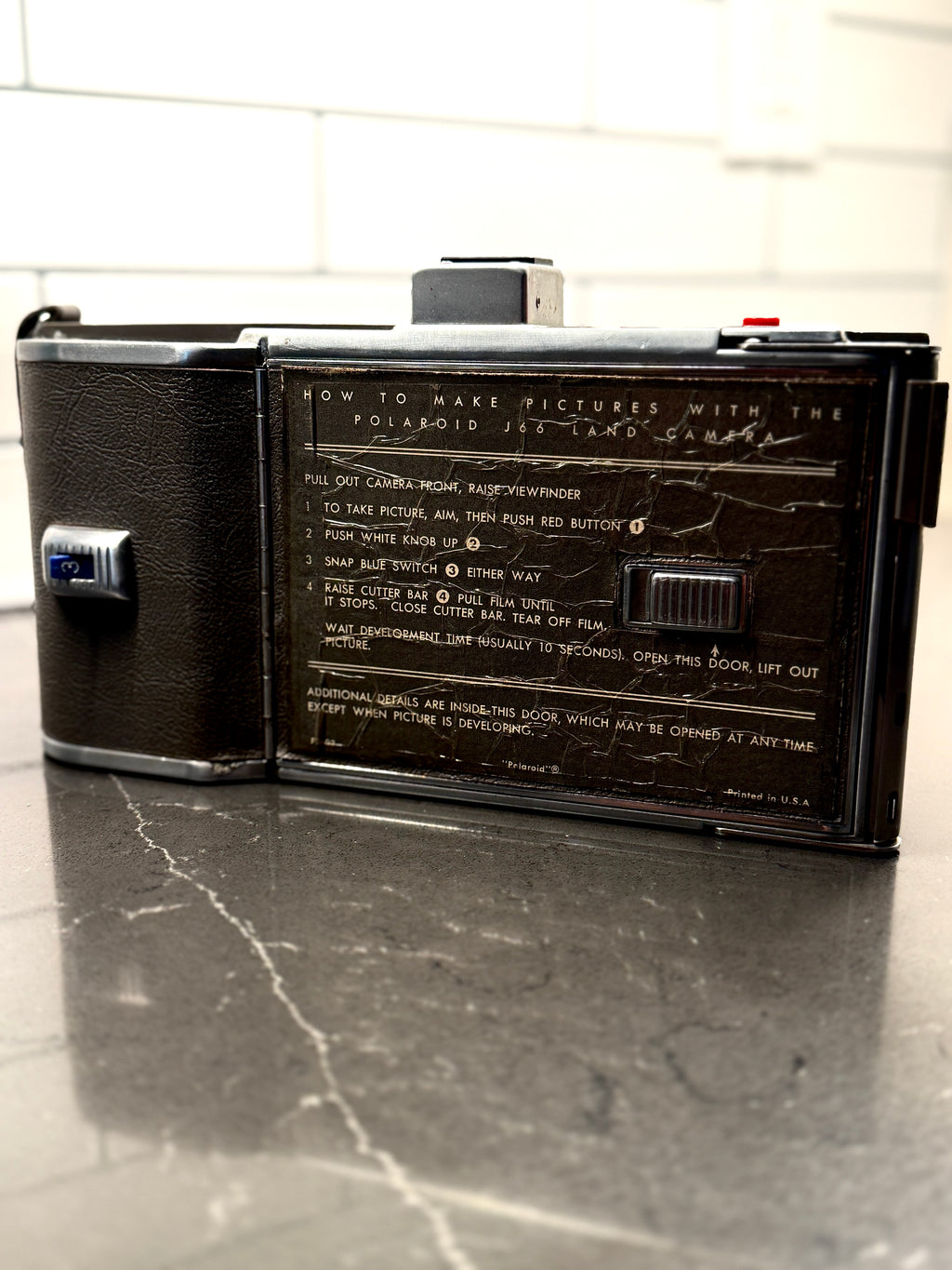 Polaroid Land Camera Model J66 — Instant Film Classic (c. 1961–1963)
