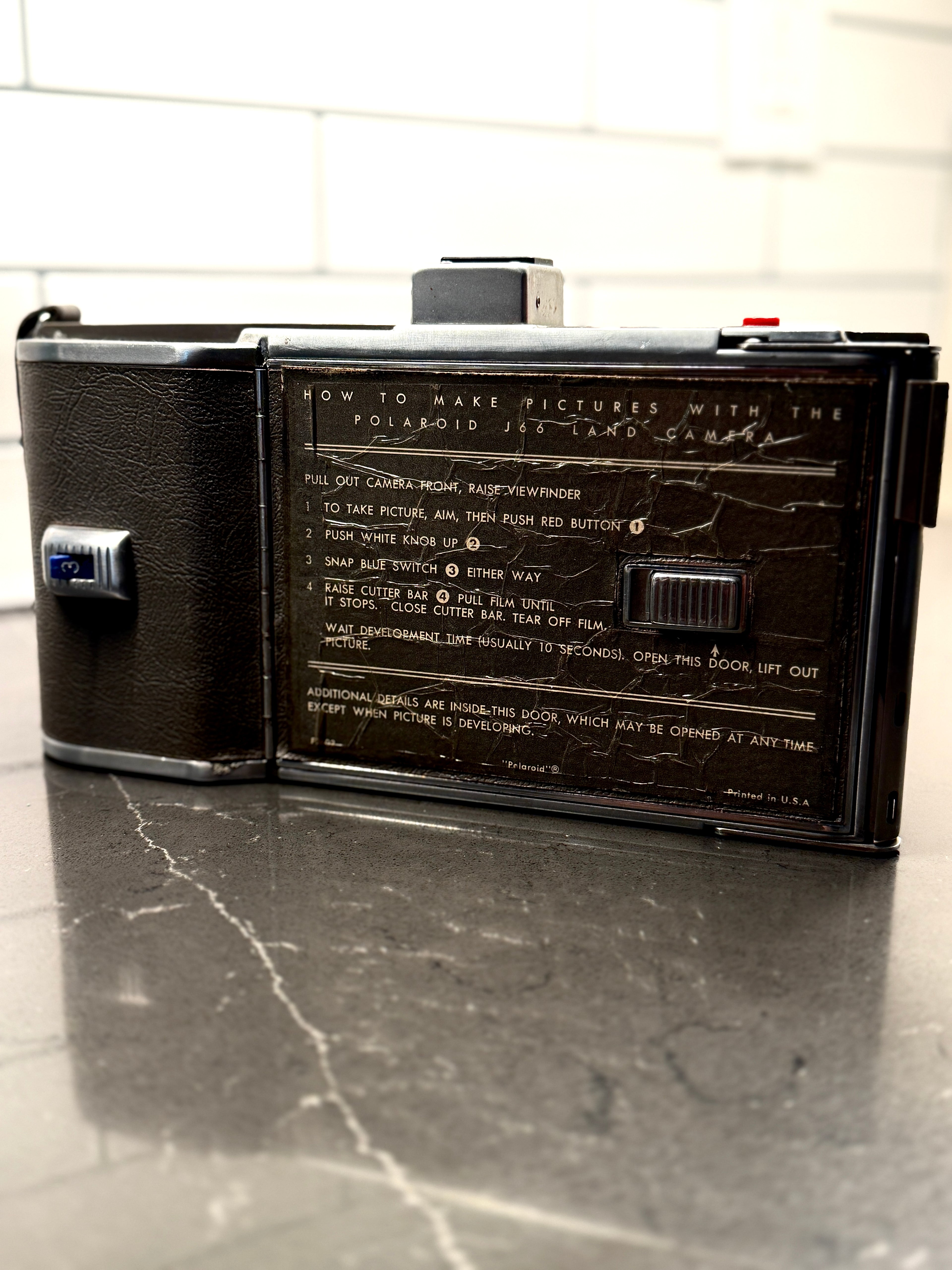 Polaroid Land Camera Model J66 — Instant Film Classic (c. 1961–1963)