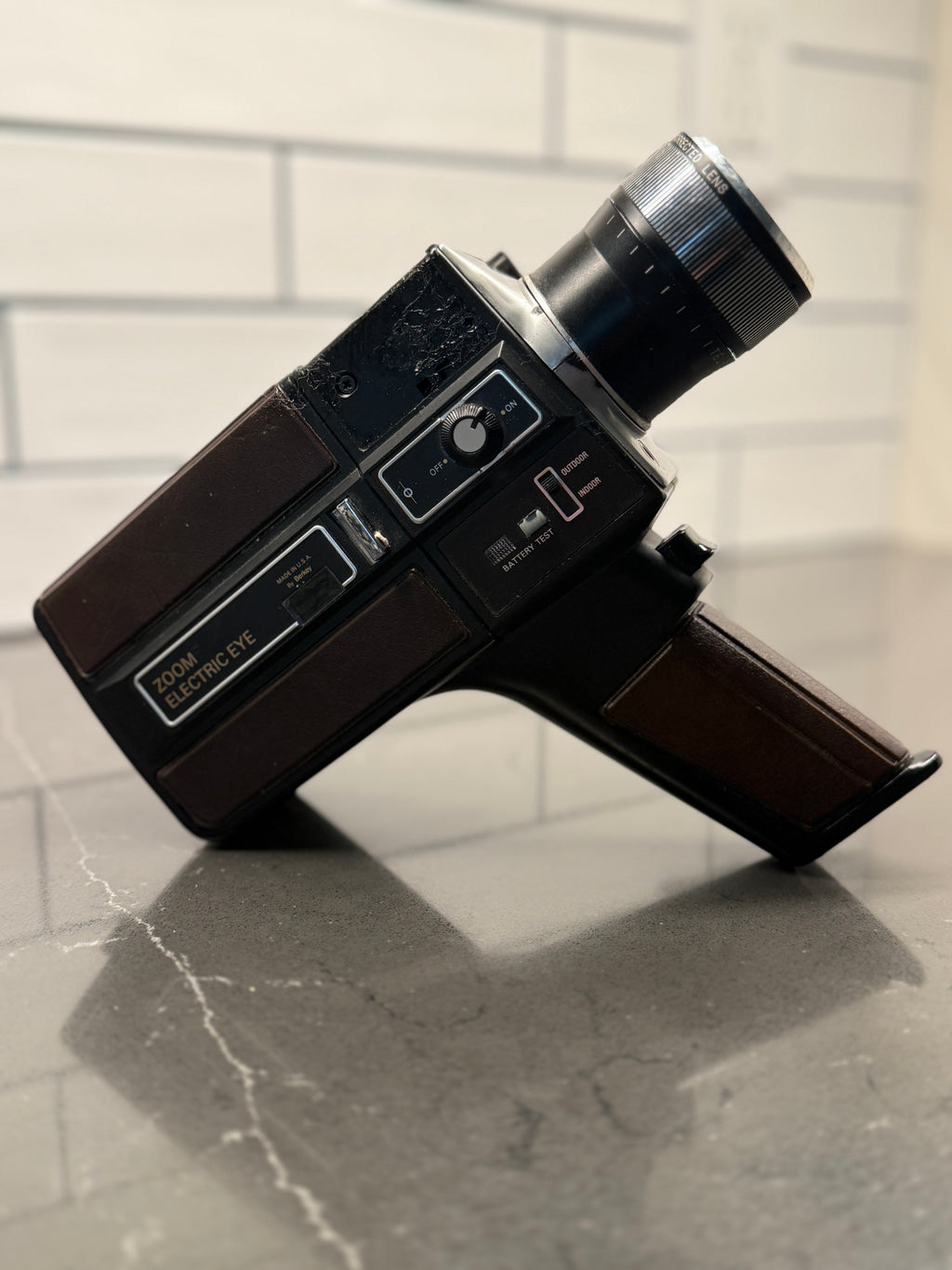 Keystone XL-200 Super 8 Movie Camera — Zoom Electric Eye Series (c. 1970s)
