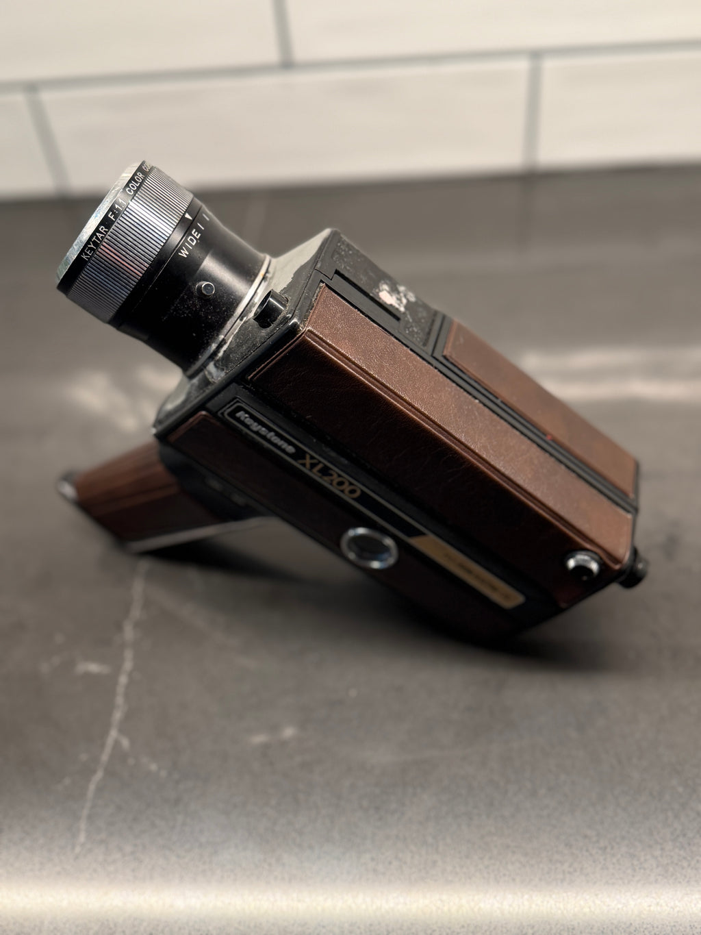 Keystone XL-200 Super 8 Movie Camera — Zoom Electric Eye Series (c. 1970s)