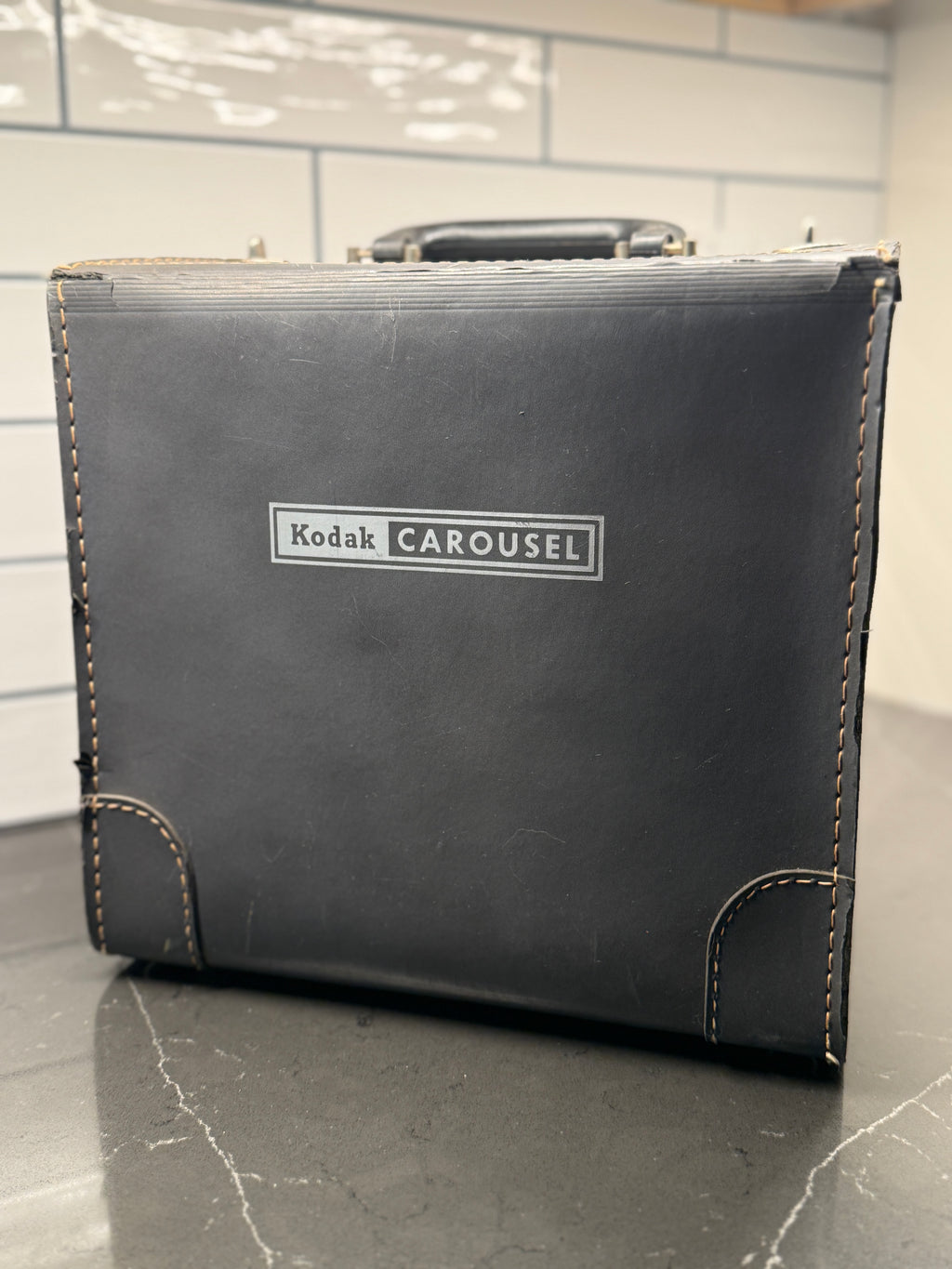 Kodak Carousel Slide Storage Case with Original Trays — Mid-Century Presentation Icon (c. 1960s–1970s)