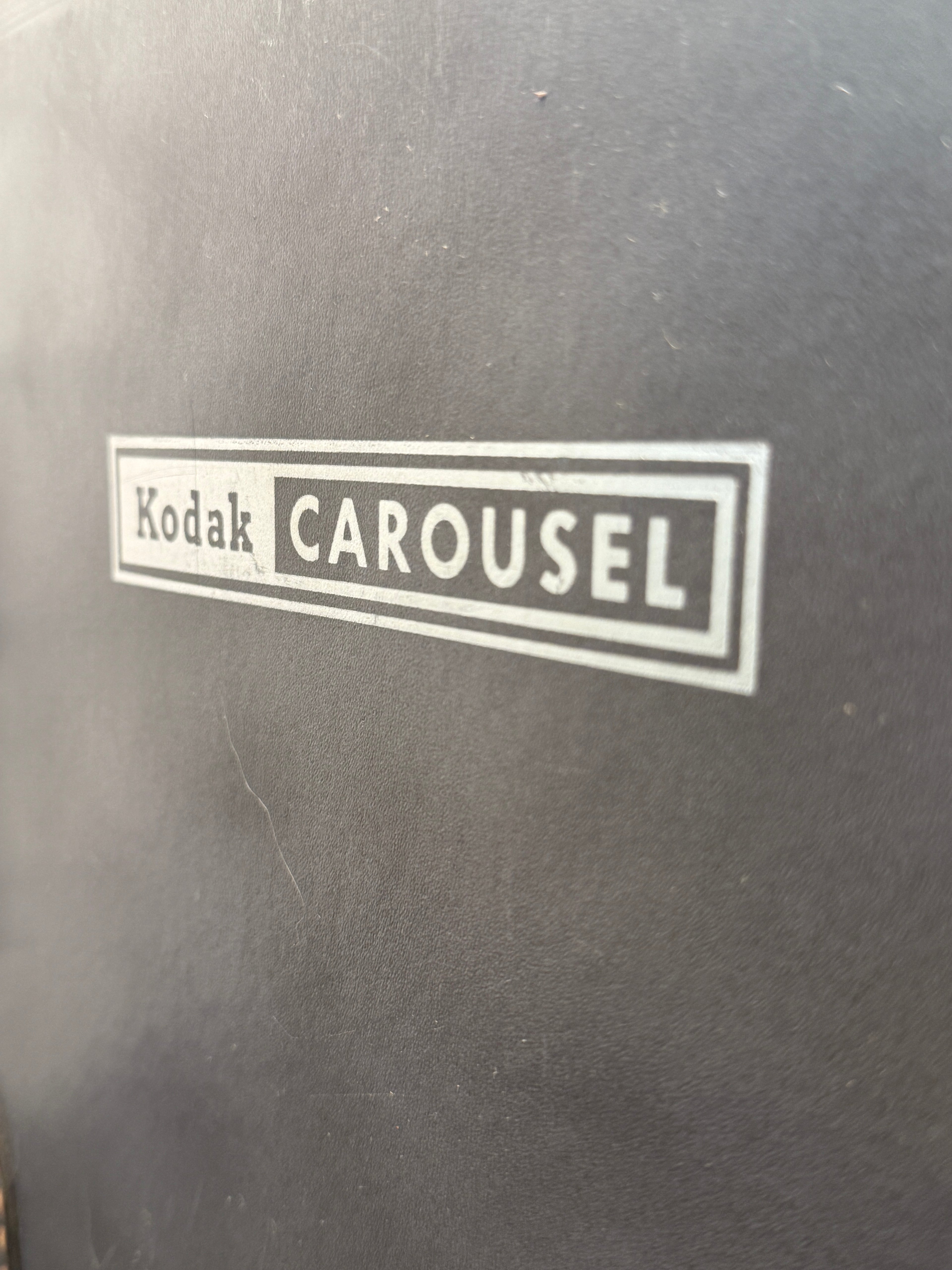 Kodak Carousel Slide Storage Case with Original Trays — Mid-Century Presentation Icon (c. 1960s–1970s)