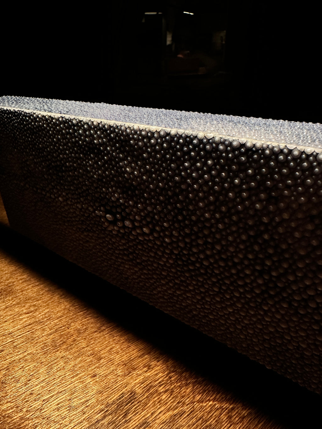 Antique Shagreen Box in Real Stingray | European, c. 1890–1910