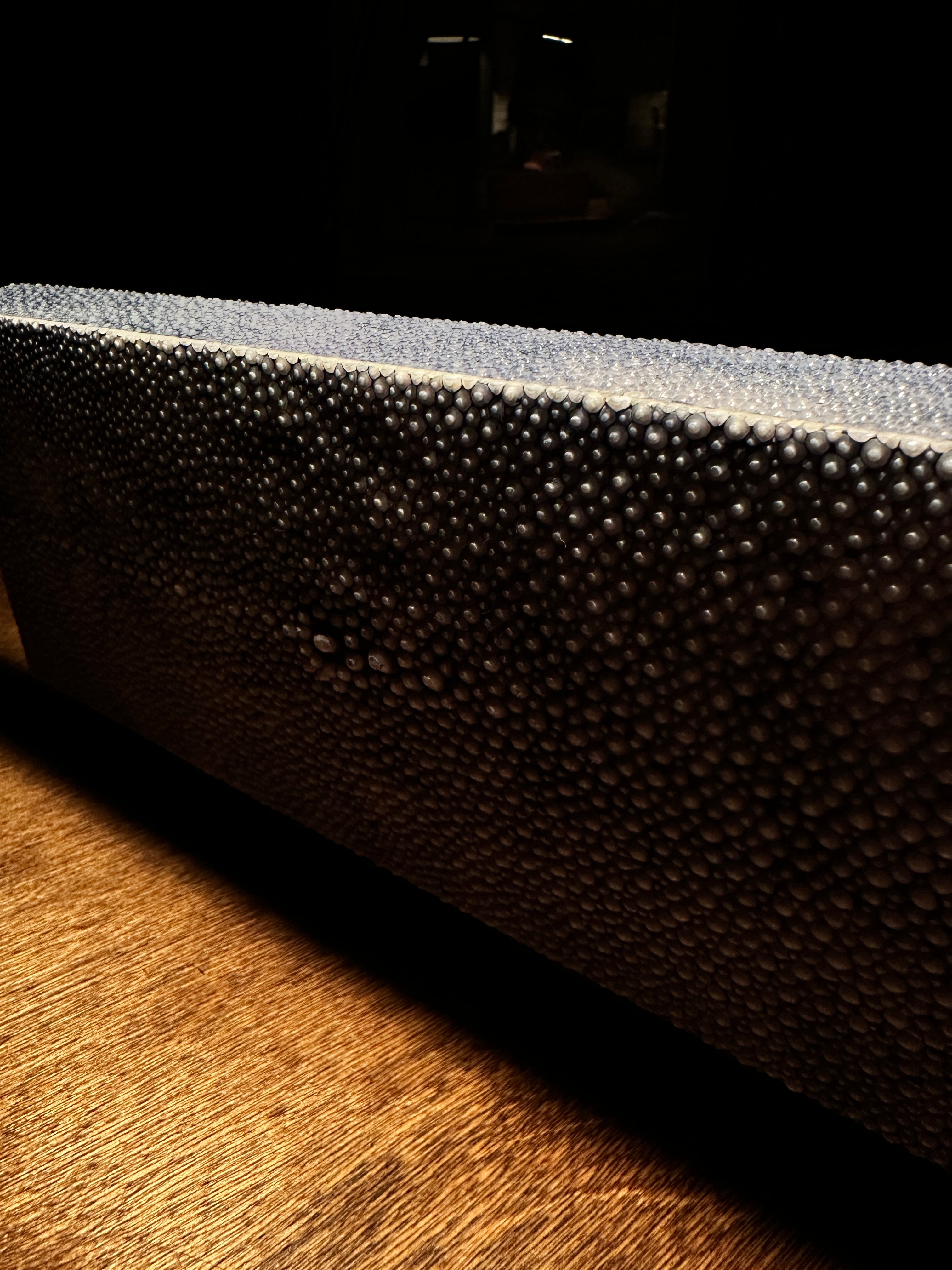Antique Shagreen Box in Real Stingray | European, c. 1890–1910