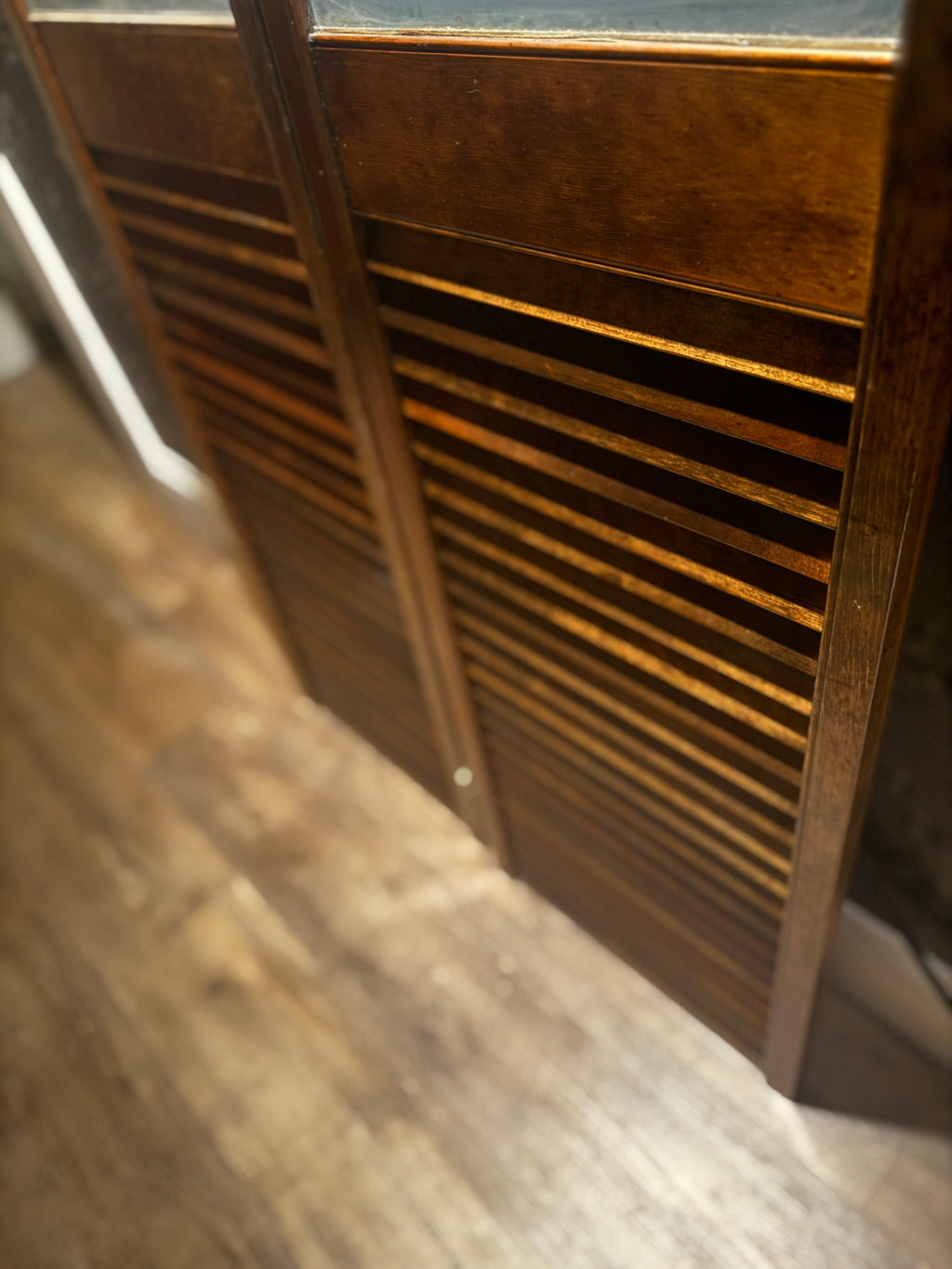 Art Nouveau Etched Glass Bifold Doors, American c.1900–1915