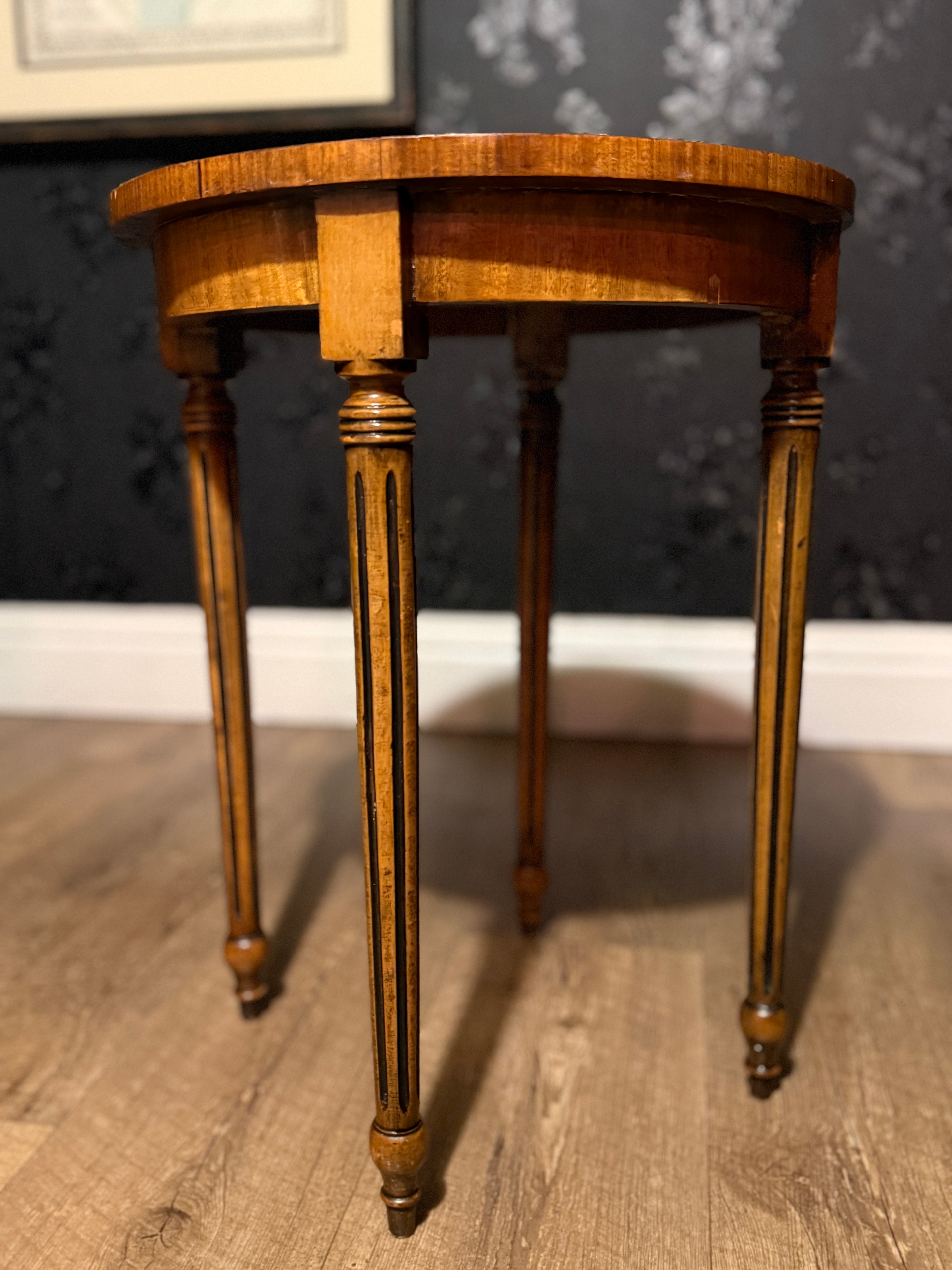 Continental Marquetry Louis XVI Revival Occasional Table, c.1925–1935