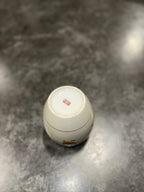 Small Japanese Aka-e Porcelain Jar Painted with Karako at Play, Iron-Red Lotus Scroll Border over Allover Kannyu Crackle, c. 1890–1940