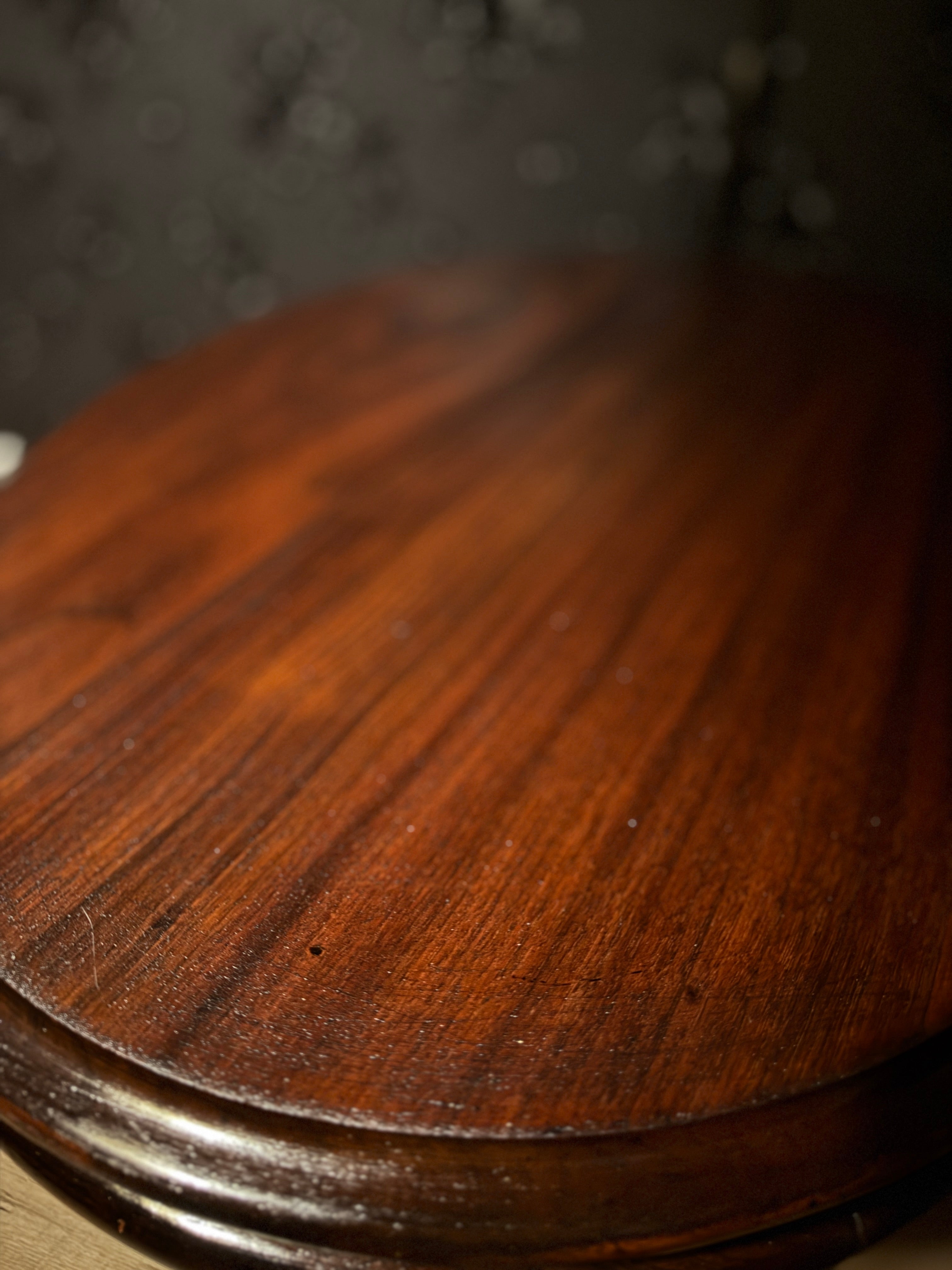 Victorian Quadruple-Scroll Parlor Table (c.1870–1890)