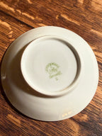 Leuchtenburg Porcelain Pink Ombre Saucers, Germany, c. 1925-1940 (Set of Three)