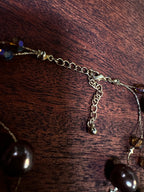 Chocolate Pearl and Topaz Two-Strand Illusion Necklace, c. 2000–2015