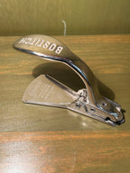 Bostitch Model G27W Plier-Style Staple Remover, Chrome-Plated Steel with Sprung Jaw, c. 1975