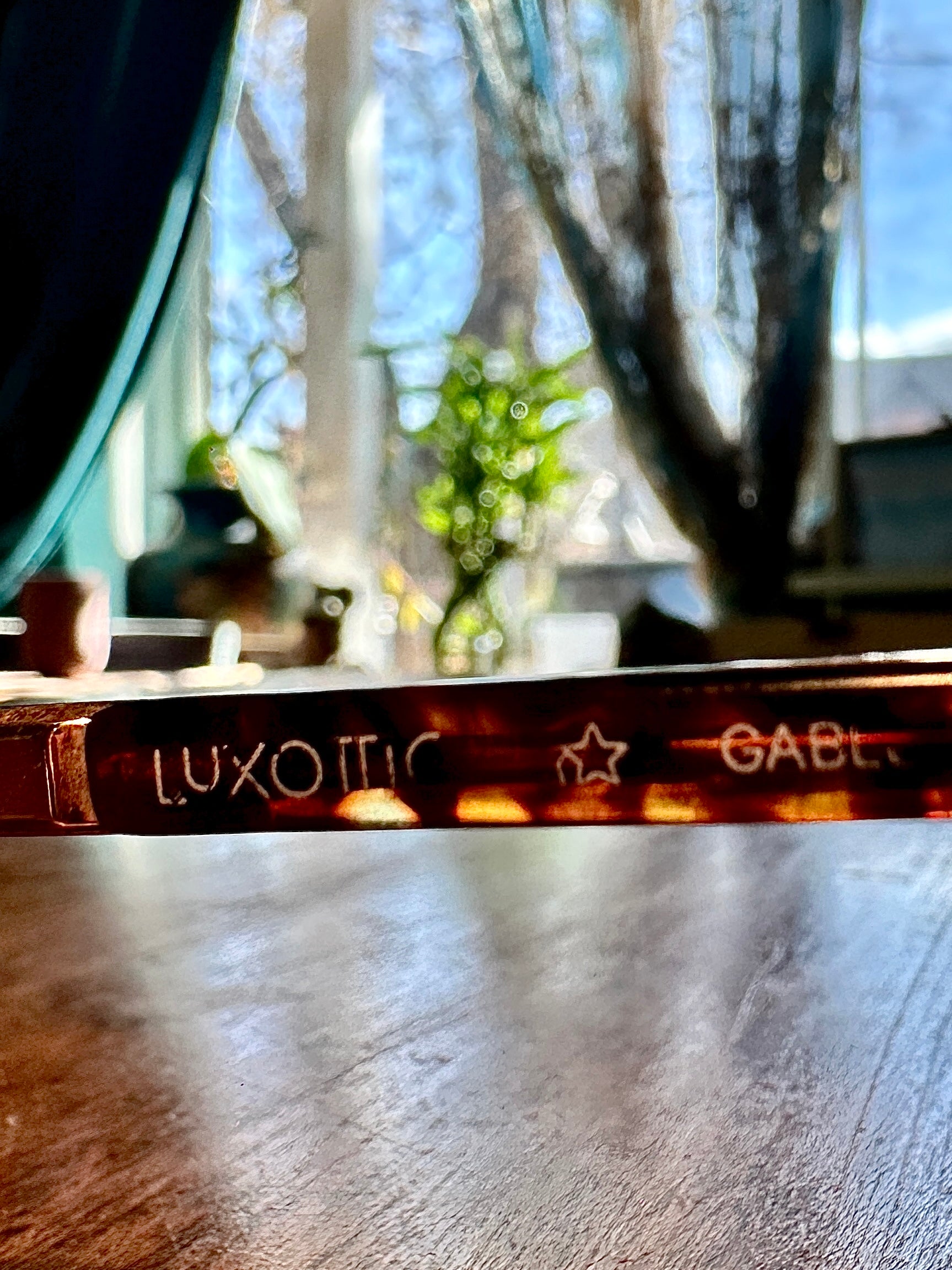 Vintage Luxottica “Gabel” Eyeglasses with Original Sparks Nevada Optometrist Case, c. 1975