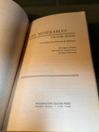 Victor Hugo, Les Misérables, Washington Square Press Paperback, Wilbour Translation Abridged by Paul Bénichou, Tenth Printing, 1977