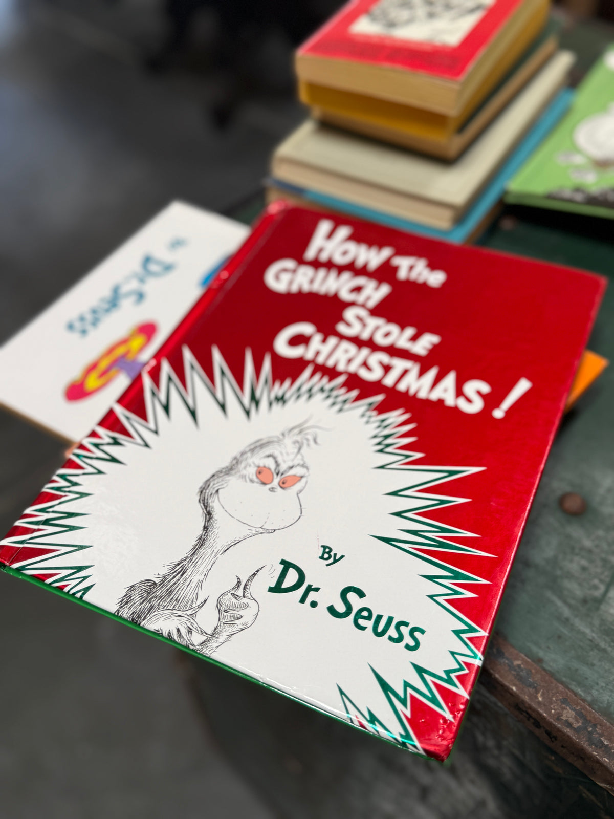 How the Grinch Stole Christmas! by Dr. Seuss, Random House Hardcover, c. 1985–1989