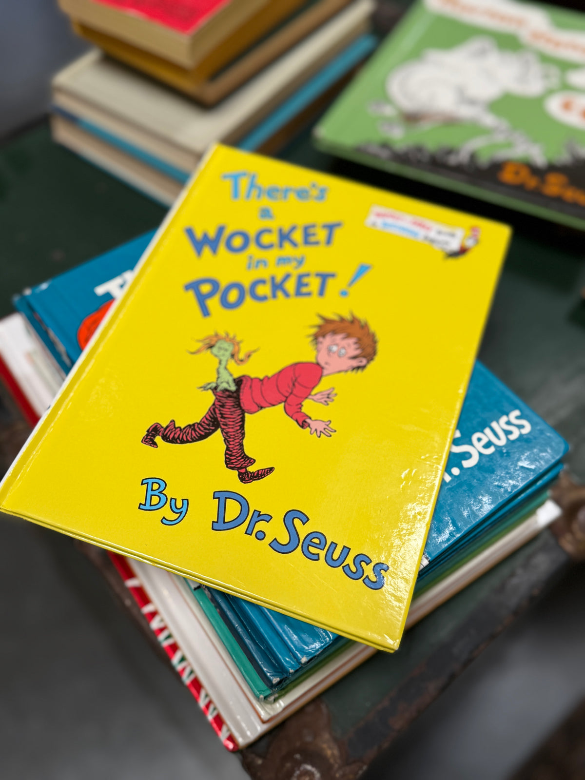 There's a Wocket in My Pocket! by Dr. Seuss, Bright & Early Books Hardcover, c. 1985–1989