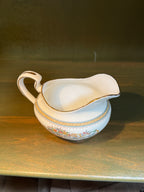 Aynsley “Henley” Bone China Creamer, Renaissance Scrollwork and Gilt Rim, Made in England, c. 1960–1970