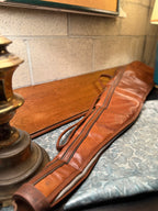 Vintage Apache Leather Rifle Case – Mid-Century Full-Grain Gun Bag