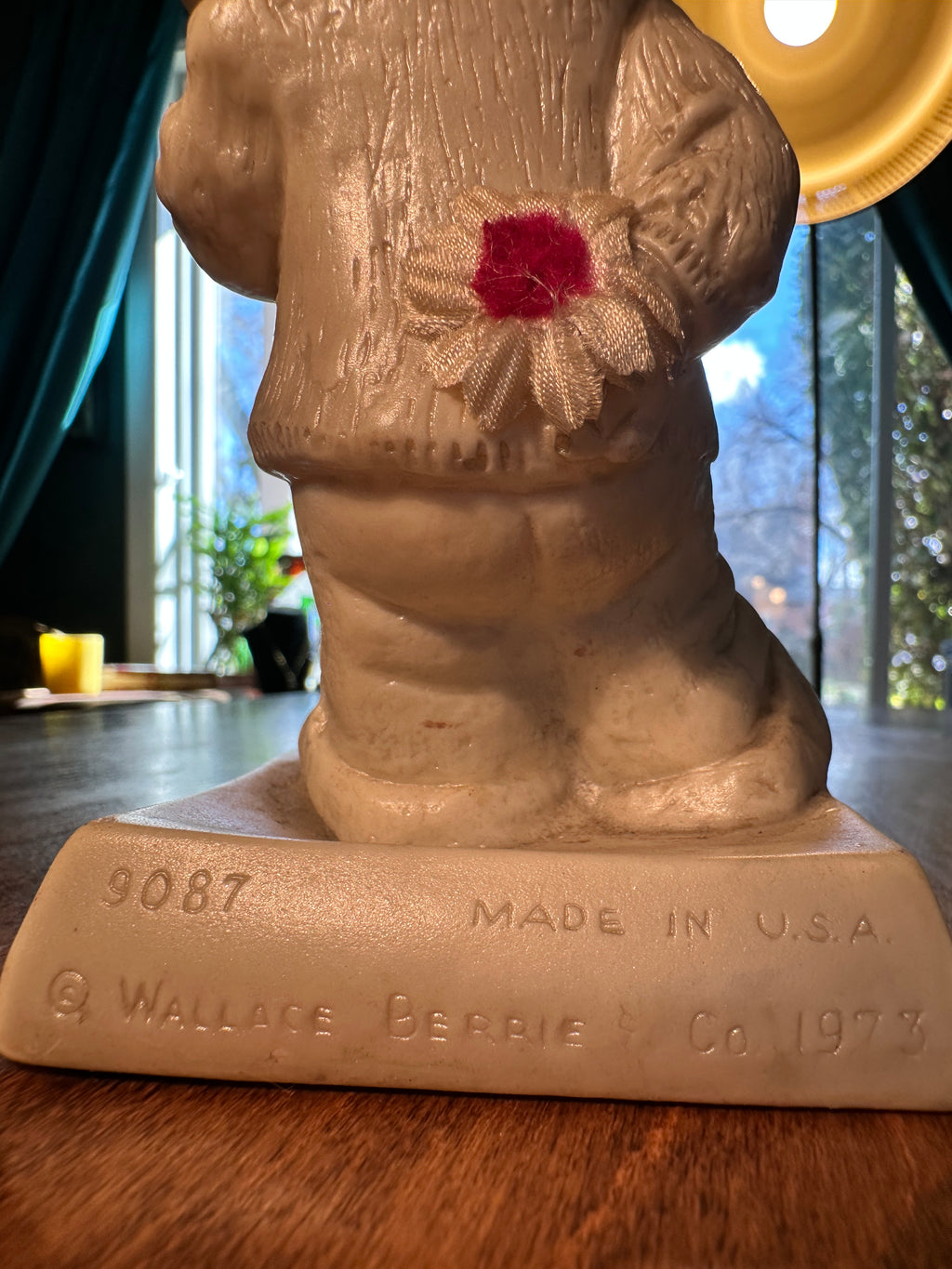 Vintage 1973 Wallace Berrie “I Like You / I Love You This Much” Figurine Pair – Made in USA Sentimental Collectible