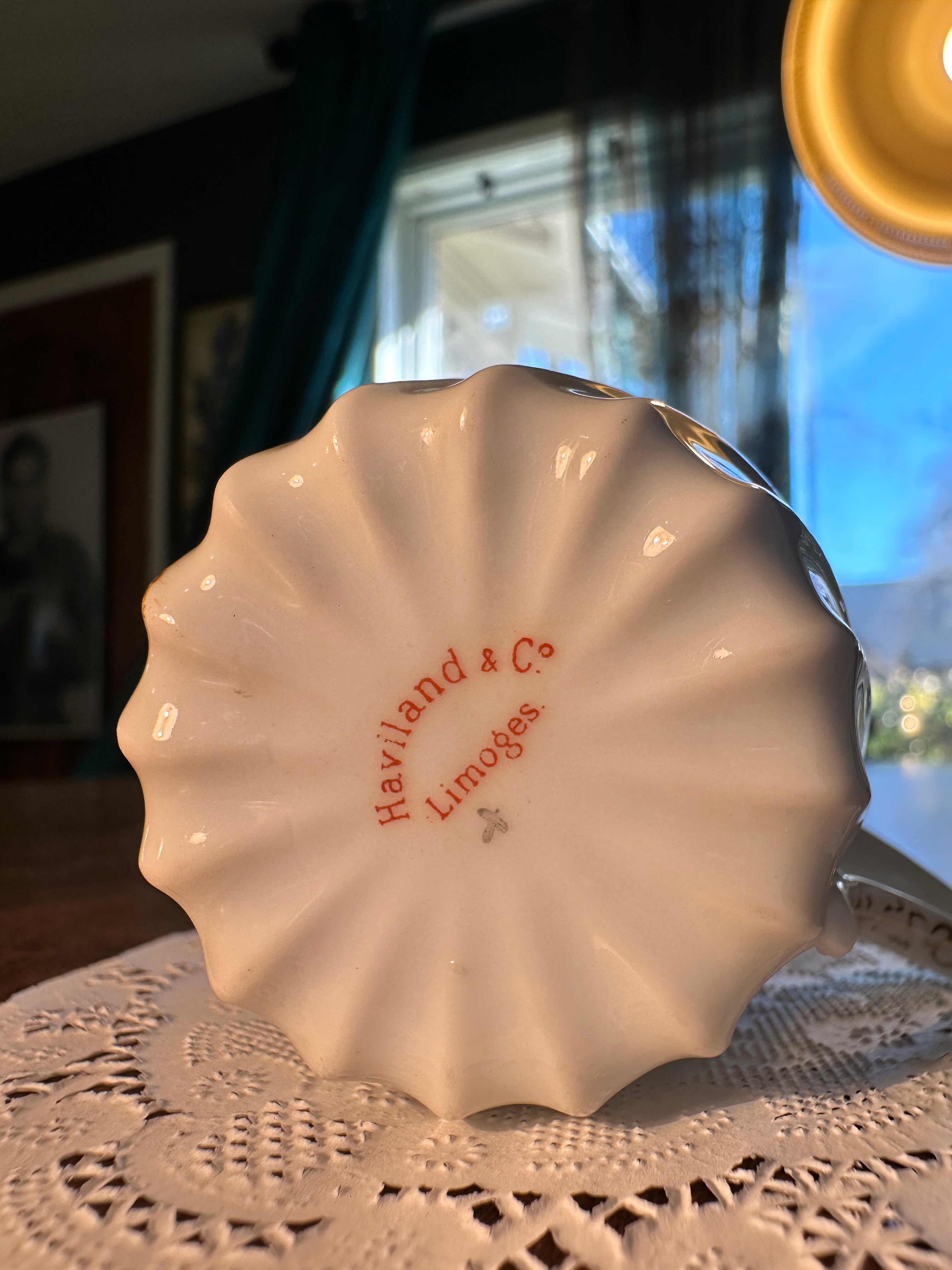 Antique Haviland Limoges Butterfly Demitasse Cup – Hand Painted French Porcelain (c. 1890 - 1910)