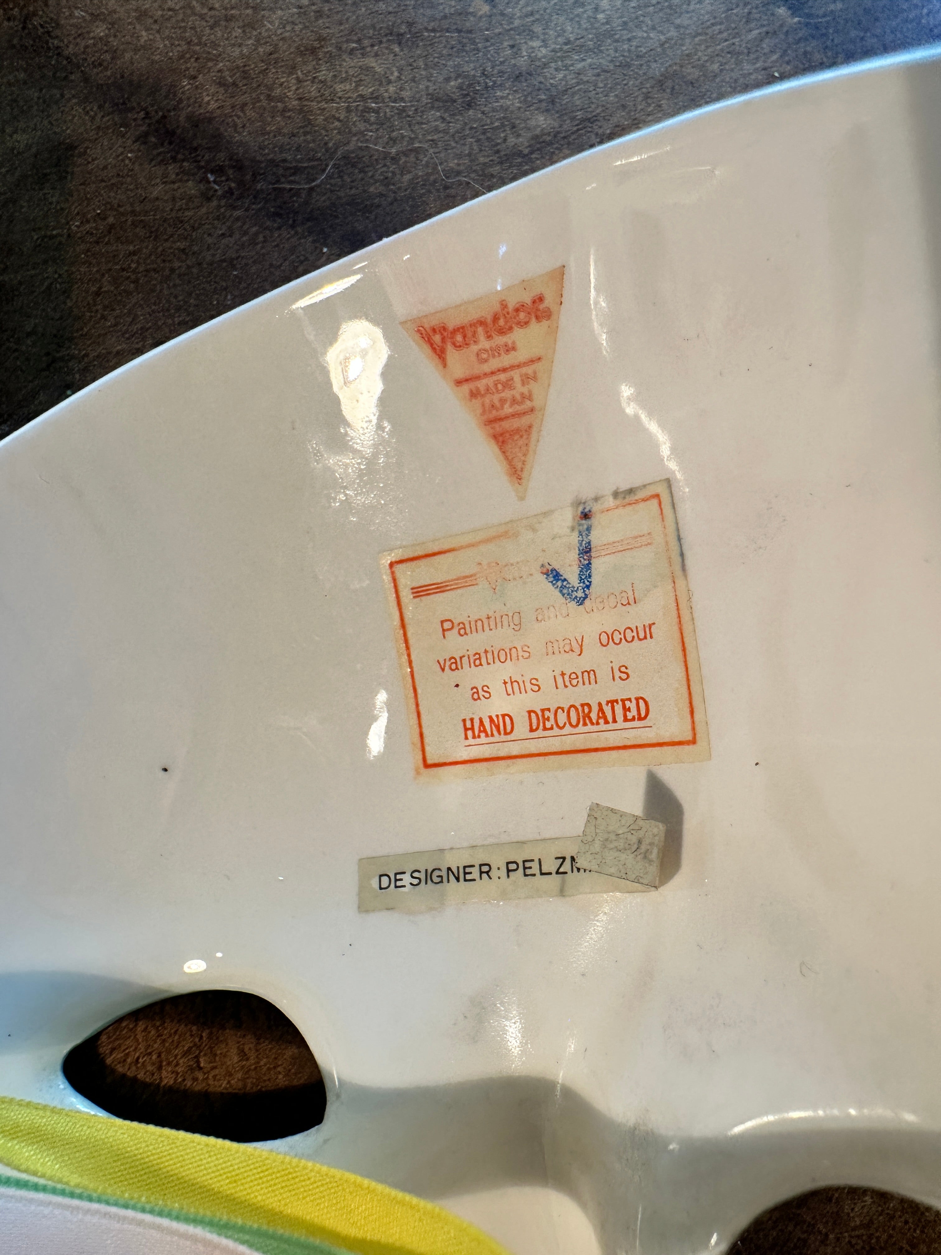 1978 Pelzman Designer Ceramic Carnival Masks – Set of Three