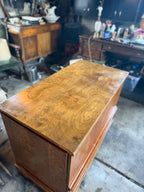 Mid-Century Fold-Out Architect’s Drafting Desk with Brass Hinges and Veneer (c. 1935 – 1955)