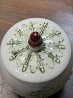 Vintage Relief-Moulded Neoclassical Biscuit Barrel, c. 1930–1955