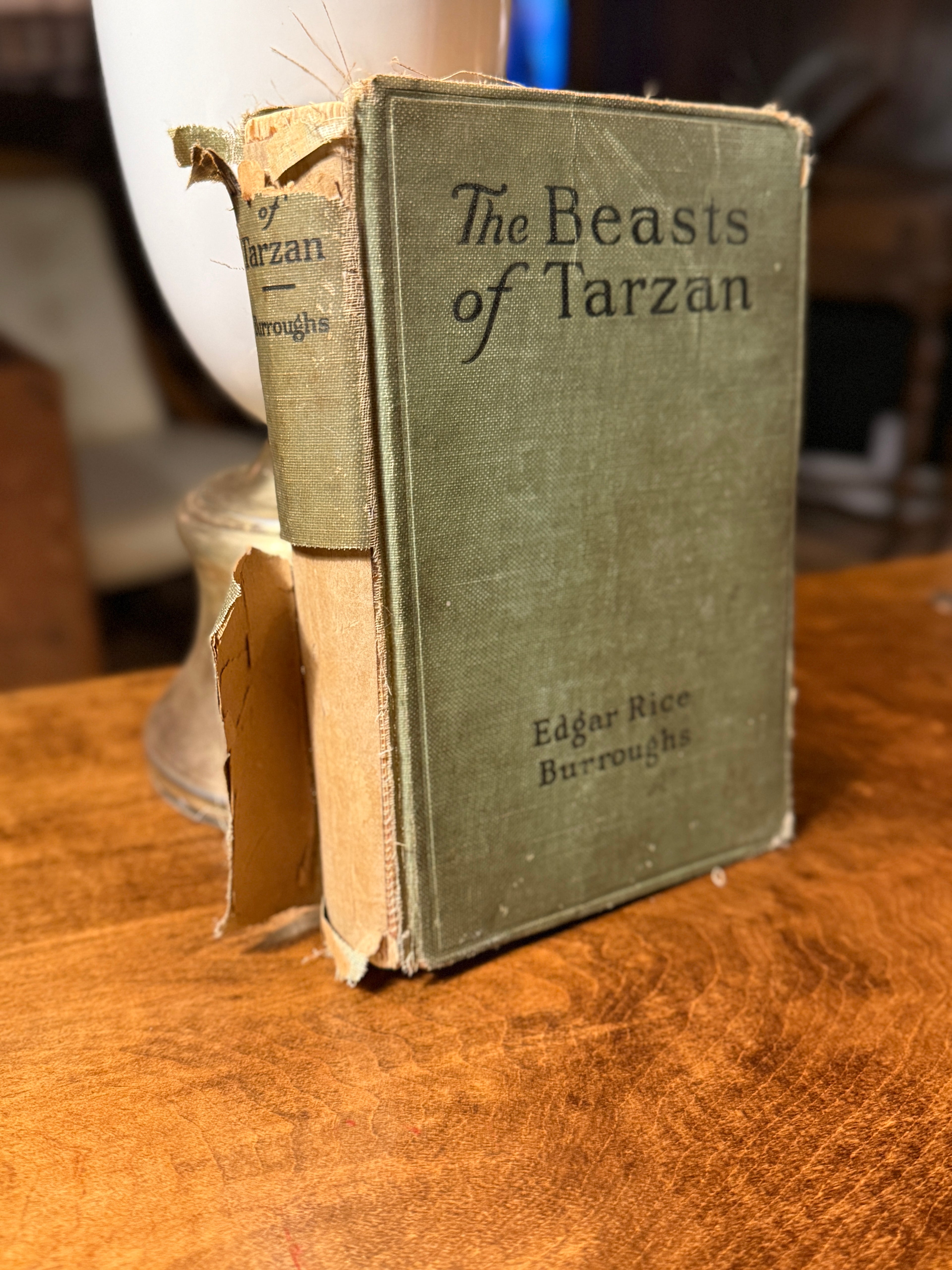 The Beasts of Tarzan — 1916 First Book Edition, Edgar Rice Burroughs (As-Found Condition)