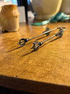 Antique Silverplate Sugar Tongs c.1890–1910 | Floral Tea Service Tongs