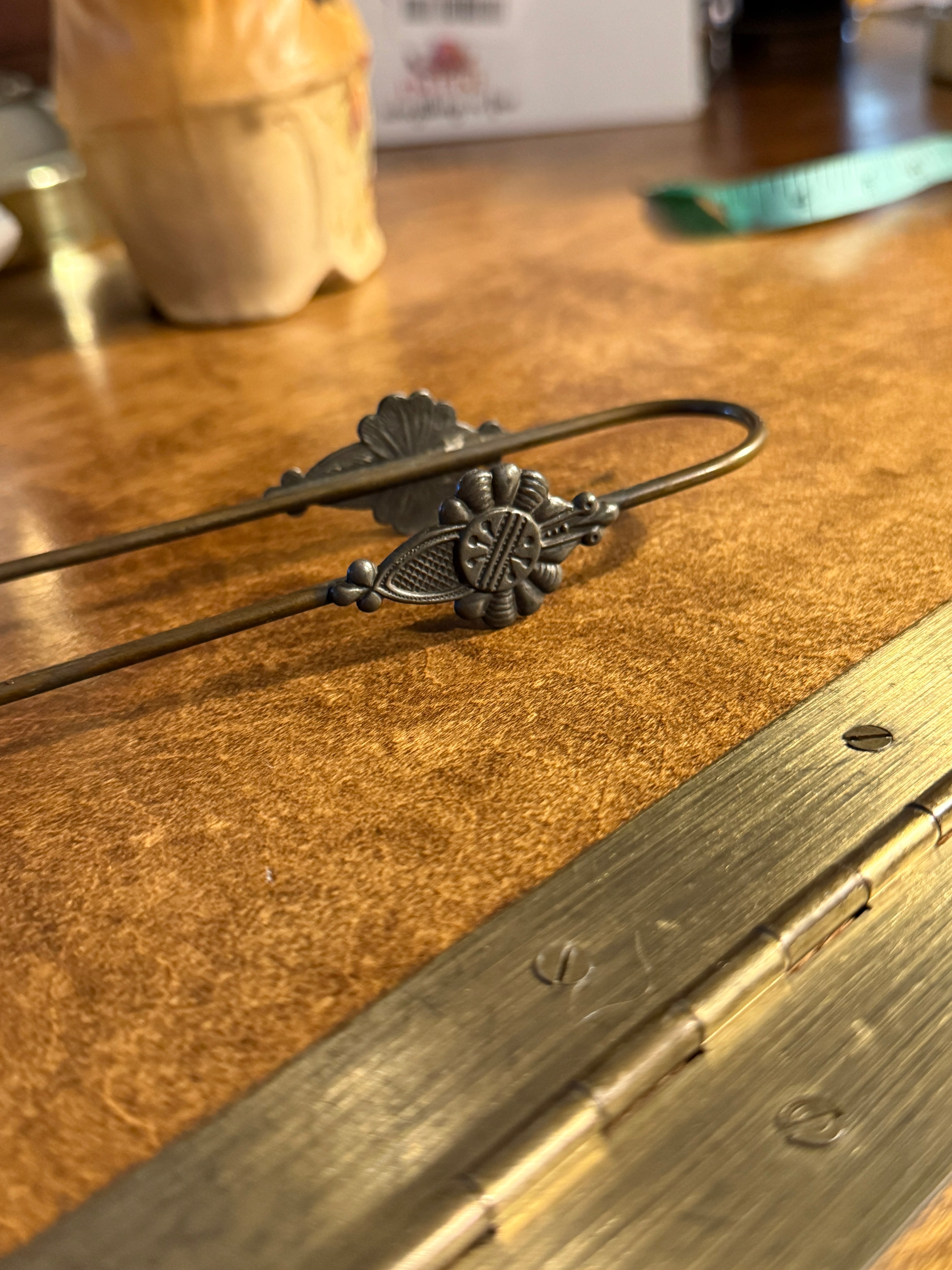 Antique Silverplate Sugar Tongs c.1890–1910 | Floral Tea Service Tongs