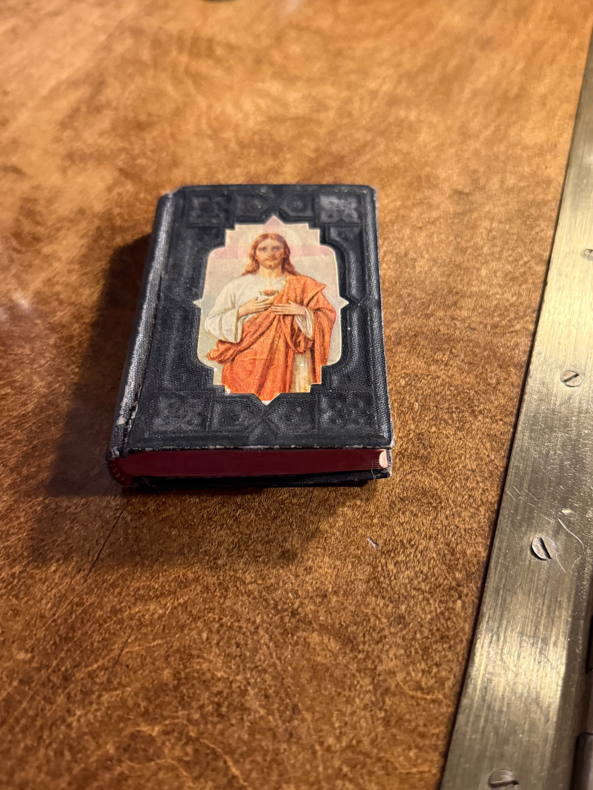 Antique Catholic Prayer Book c.1925 | Sacred Heart Devotional Book