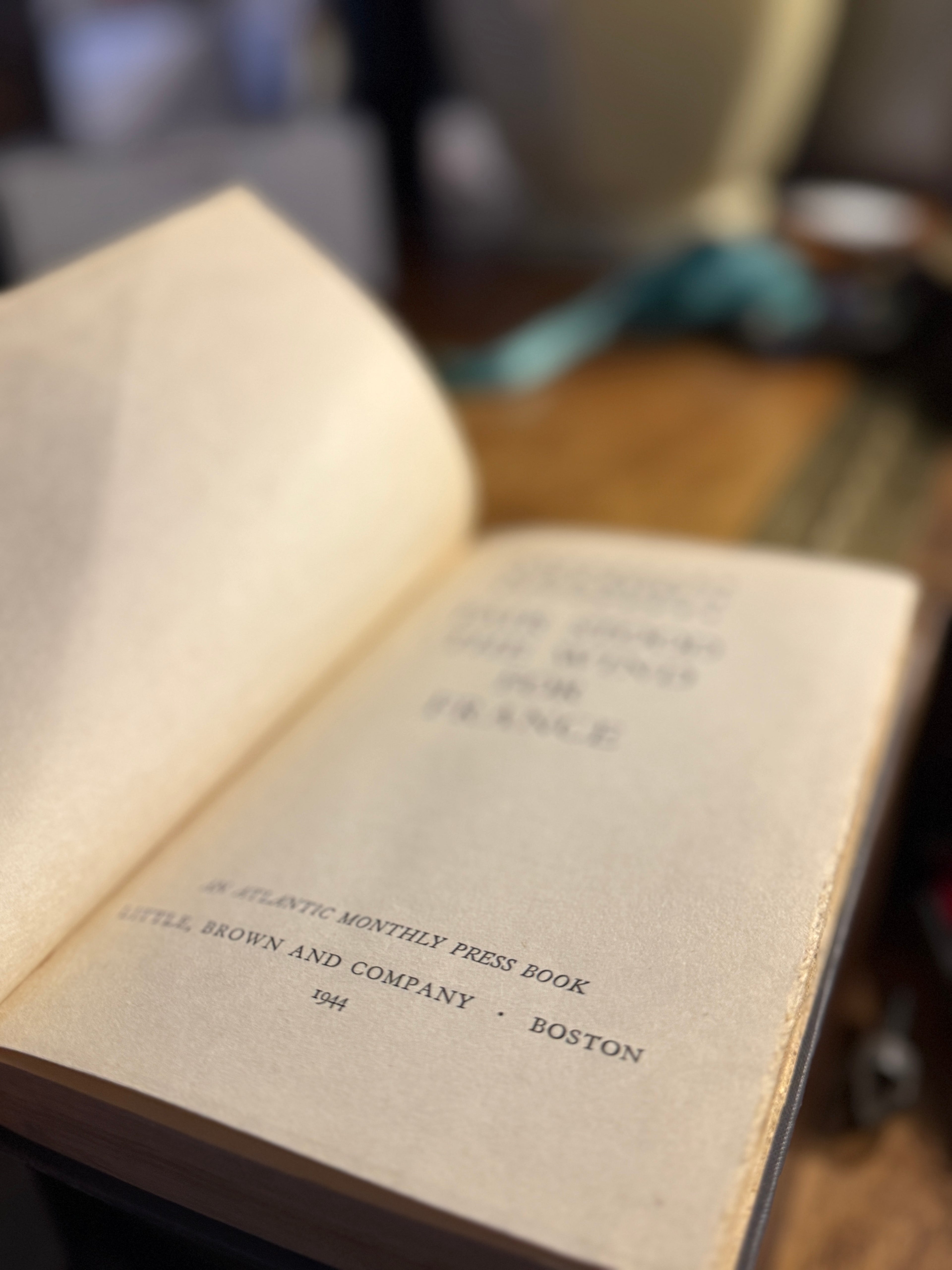 Fair Stood the Wind for France by H. E. Bates c.1944 | First American Edition Book