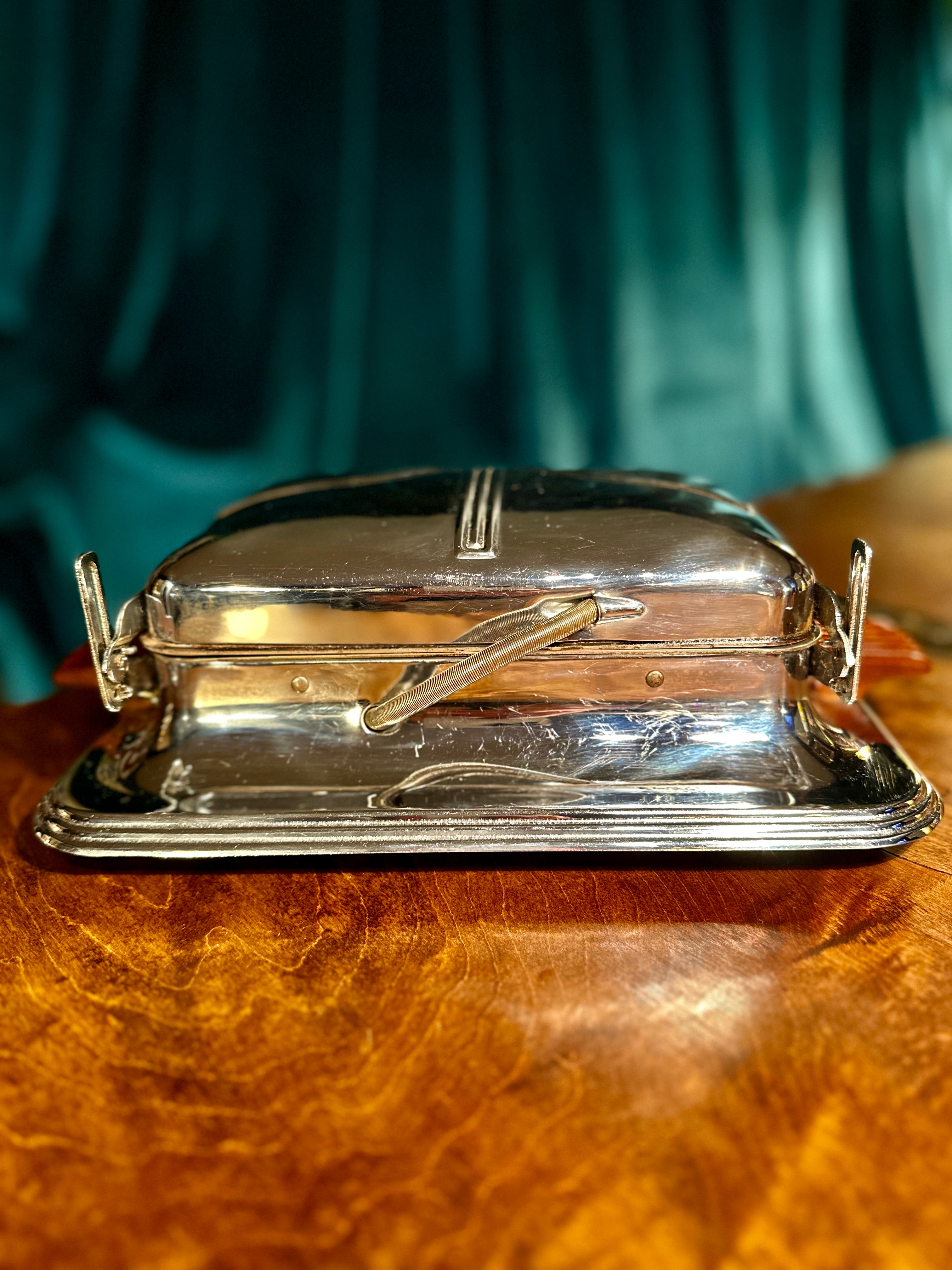 Vintage Electrahot Style No. 368 Art Deco Chrome Sandwich Toaster Press – Mansfield Ohio c.1938–1945