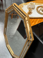 Vintage House of Heydenryk Octagonal Margin Mirror, c. 1936–1960