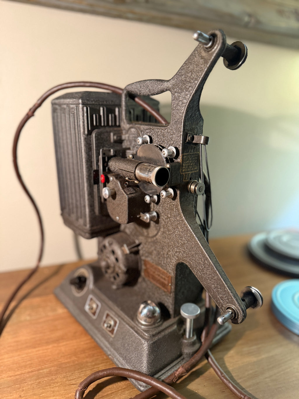 Mid-Century 8mm Home Cinema Set | Keystone R-8 Projector & Kalart CO-8 Splicer