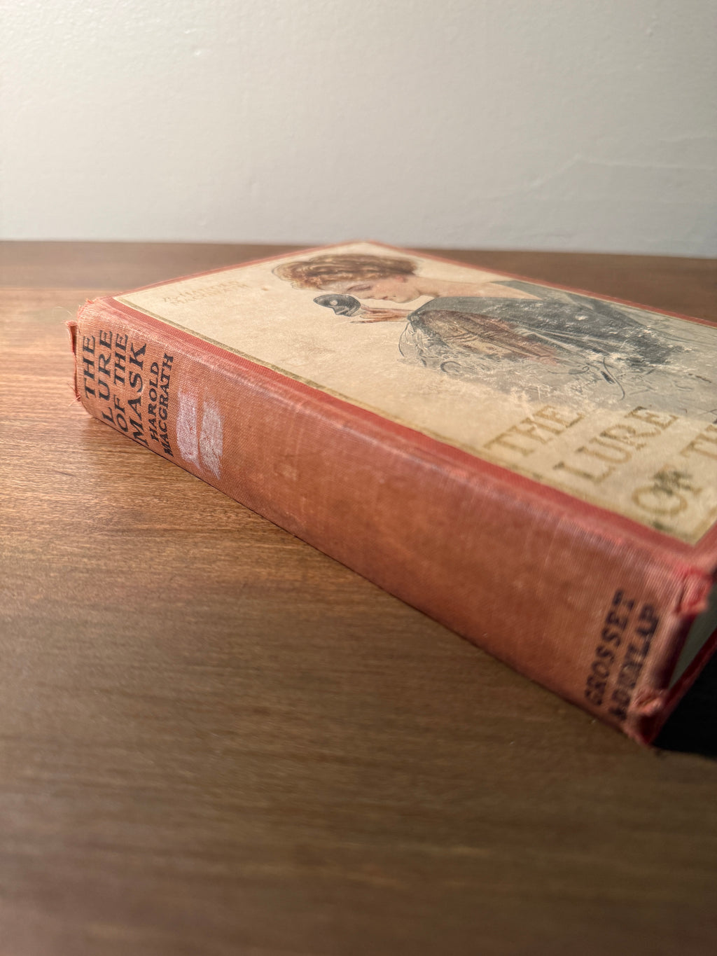 The Lure of the Mask (1908) Illustrated Cloth Novel by Harold MacGrath | Viridian Eclection