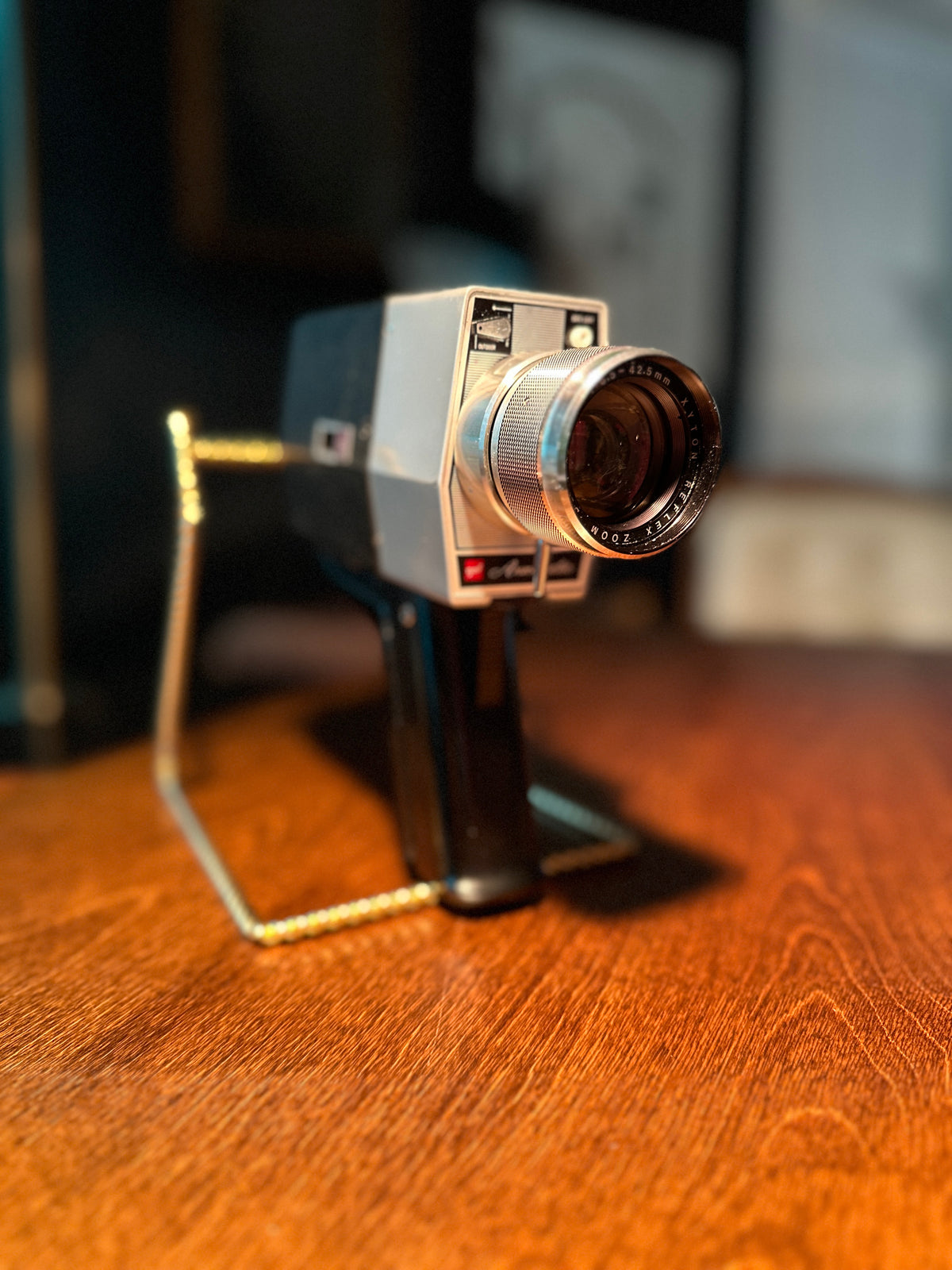 Vintage GAF Anscomatic ST/90 Super 8 Movie Camera with Zoom Lens, c. 1960s