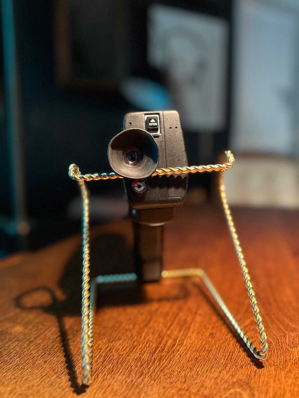 Vintage GAF Anscomatic ST/90 Super 8 Movie Camera with Zoom Lens, c. 1960s