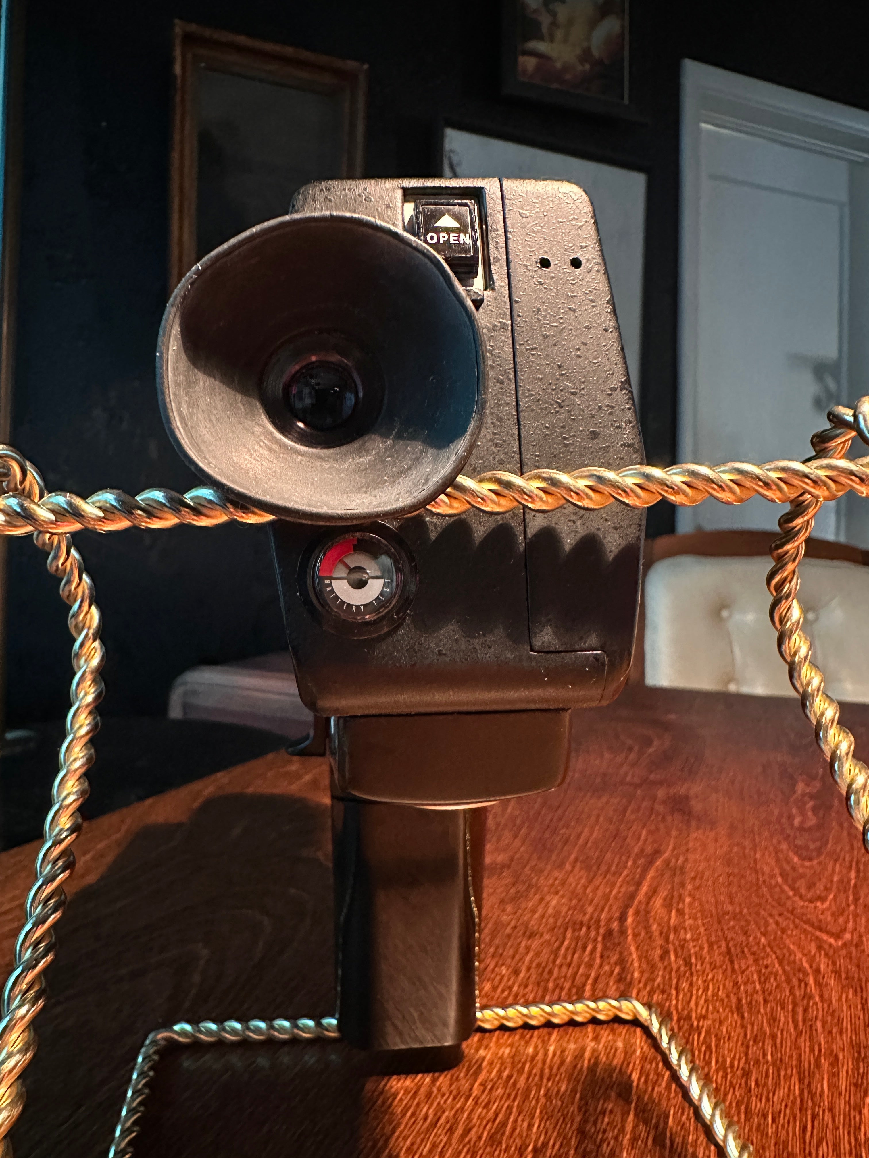 Vintage GAF Anscomatic ST/90 Super 8 Movie Camera with Zoom Lens, c. 1960s