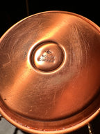 Vintage Metropolitan Copper Solid Copper Plate, c. 1940s–1960s