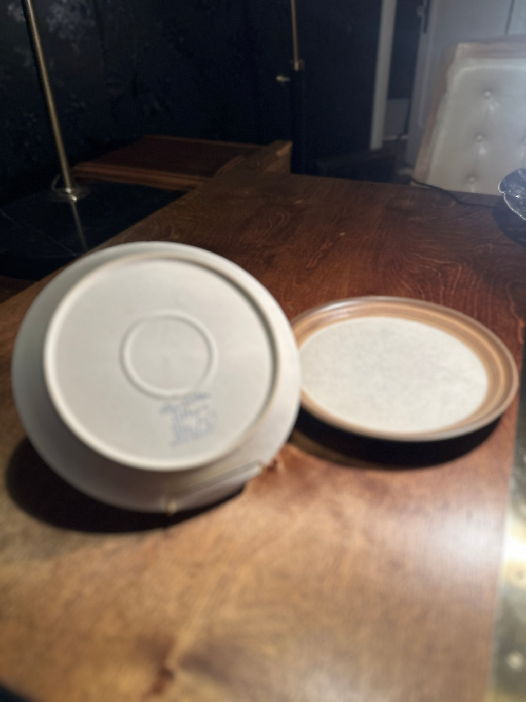 Mikasa Potters Art Buckskin Stoneware Dish by Ben Seibel, c. 1950s (Pair)