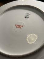 Pair of Antique French Limoges Porcelain Plates by Wm. Guérin & Co., Belle Époque, c. 1900–1914