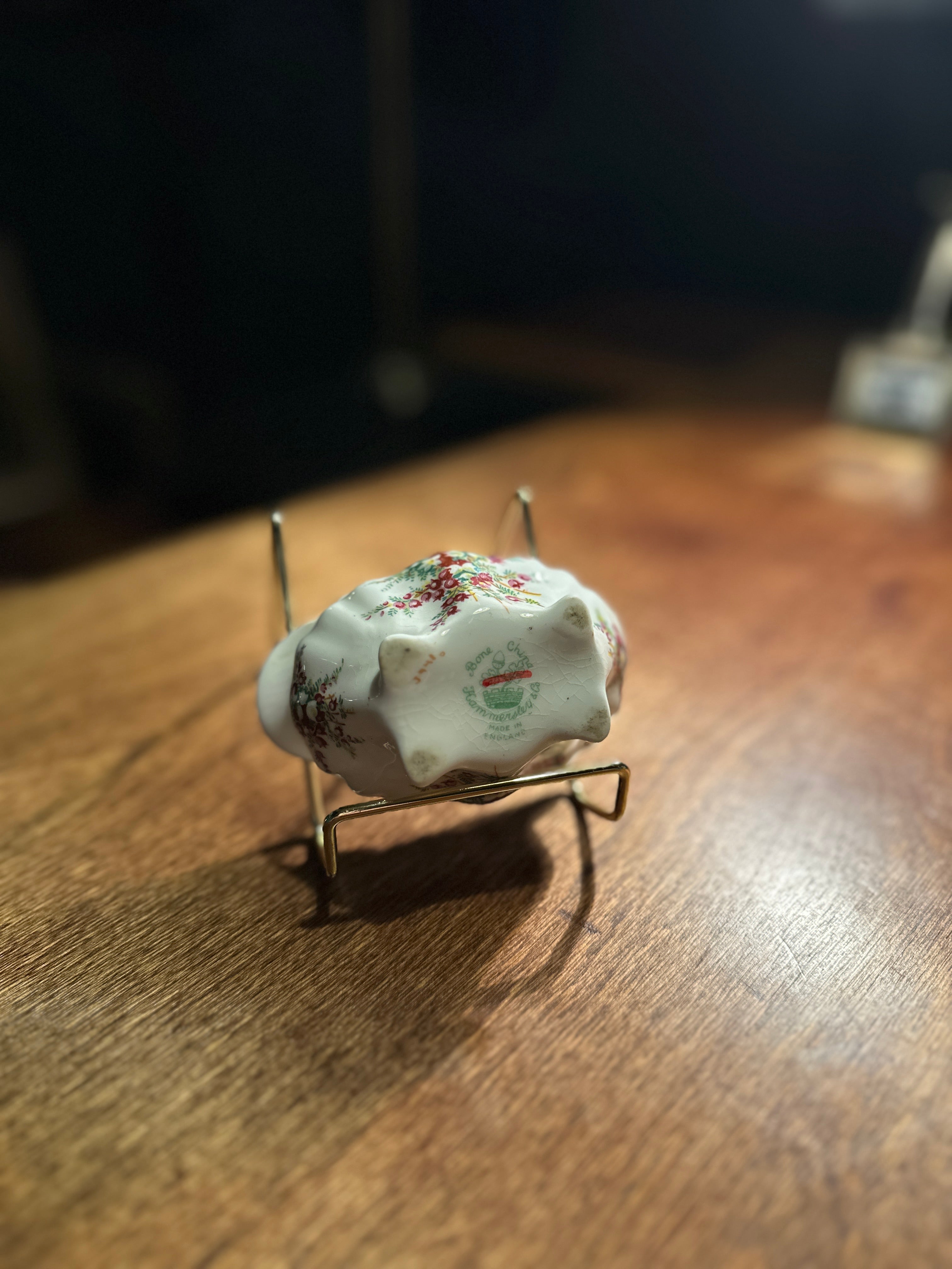 Royal Winton Grimwades “Summertime” Chintz Bone China Bowl, c. 1940s