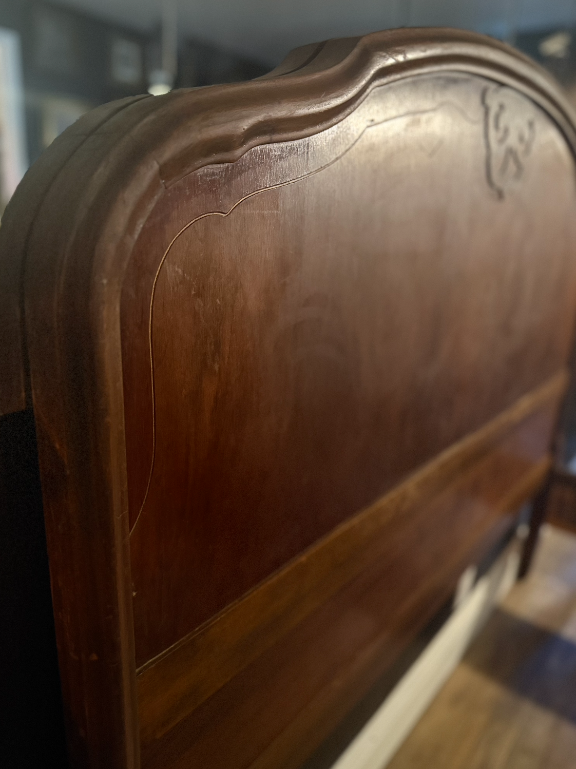 Antique Blanchard-Hamilton Full Bed (c. 1926, Shelbyville, Indiana)