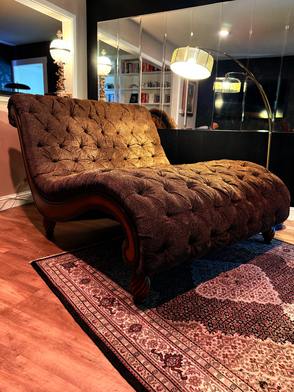 1970s Sculptural Wave Daybed Triple Chaise Lounge - Tahoe Estate Provenance cr 1970s