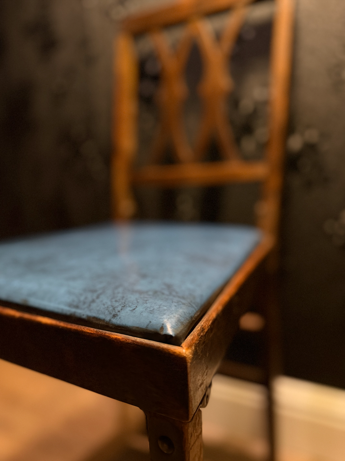 Pair of Leg-O-Matic Folding Dining Chairs (Lyre-Back) — c. 1950s