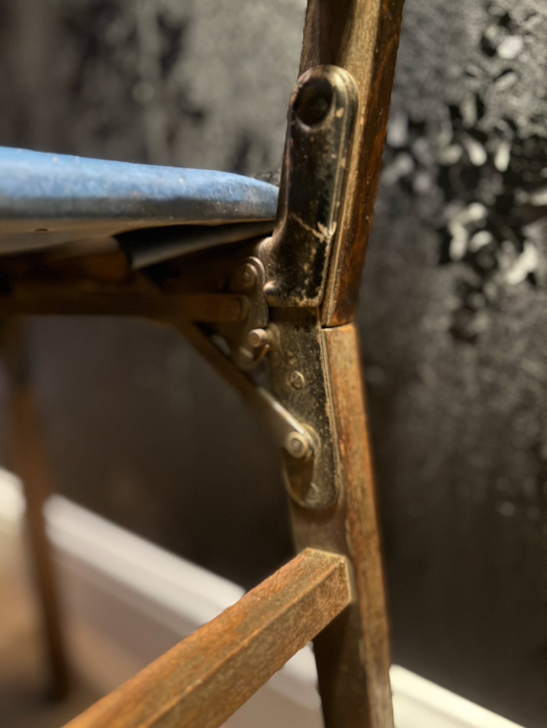 Pair of Leg-O-Matic Folding Dining Chairs (Lyre-Back) — c. 1950s