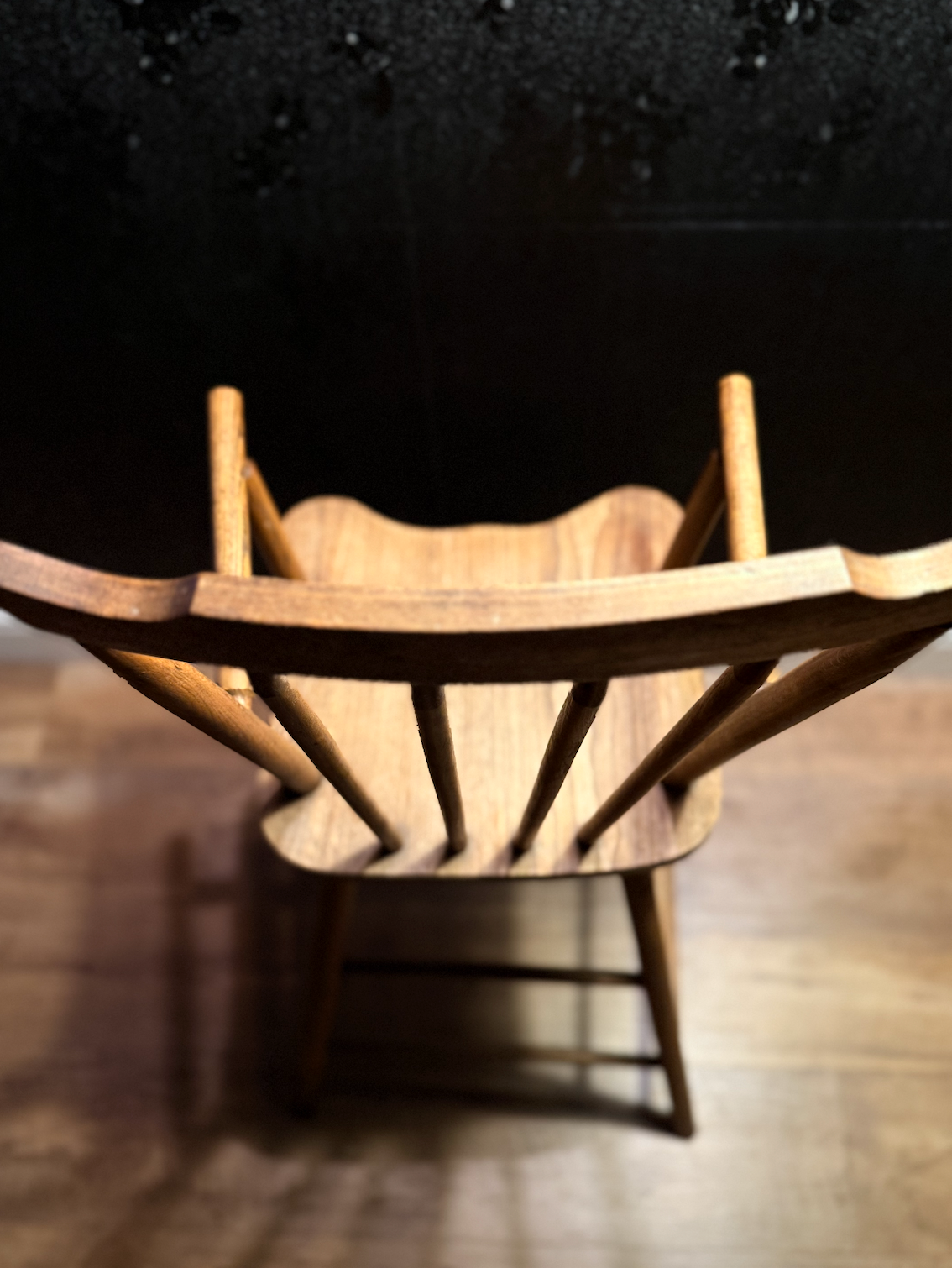 Mid-Century Windsor-Style High Chair, c. 1950s