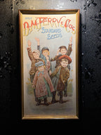 All Hands Up for Ferry’s Standard Seeds! — Original 1891 D.M. Ferry & Co. Advertising Lithograph